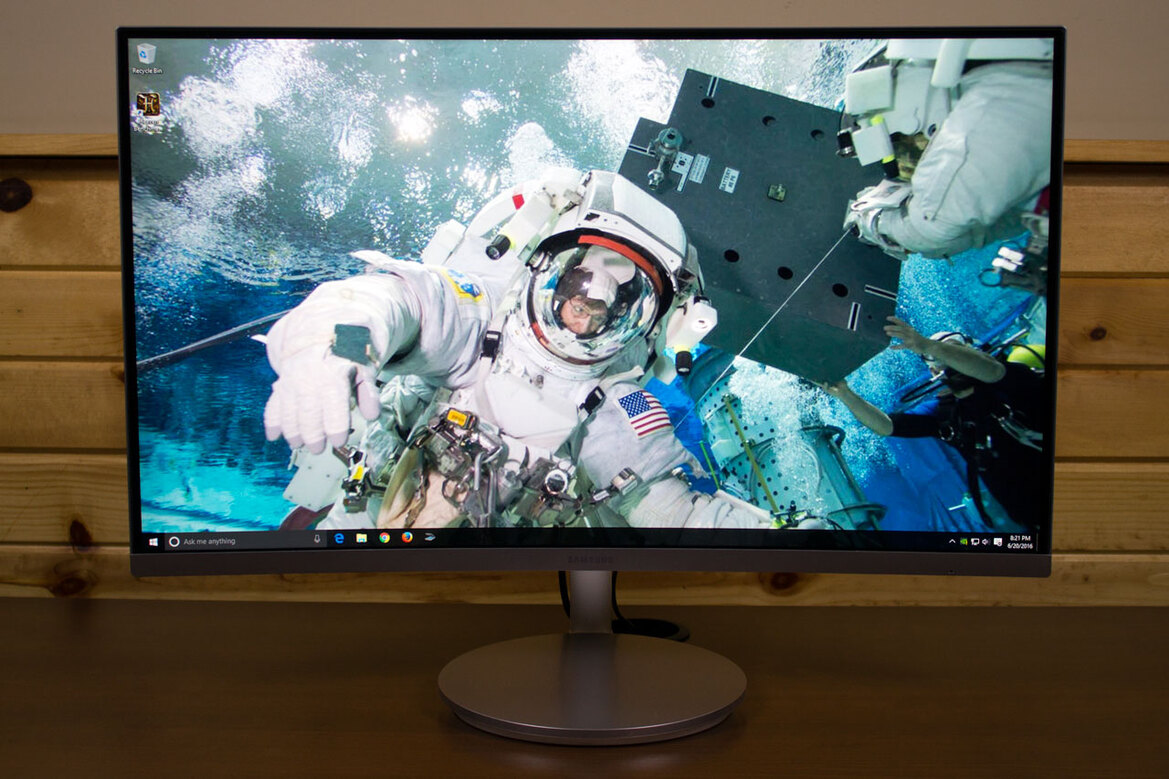 Samsung CF591 Curved Monitor Review