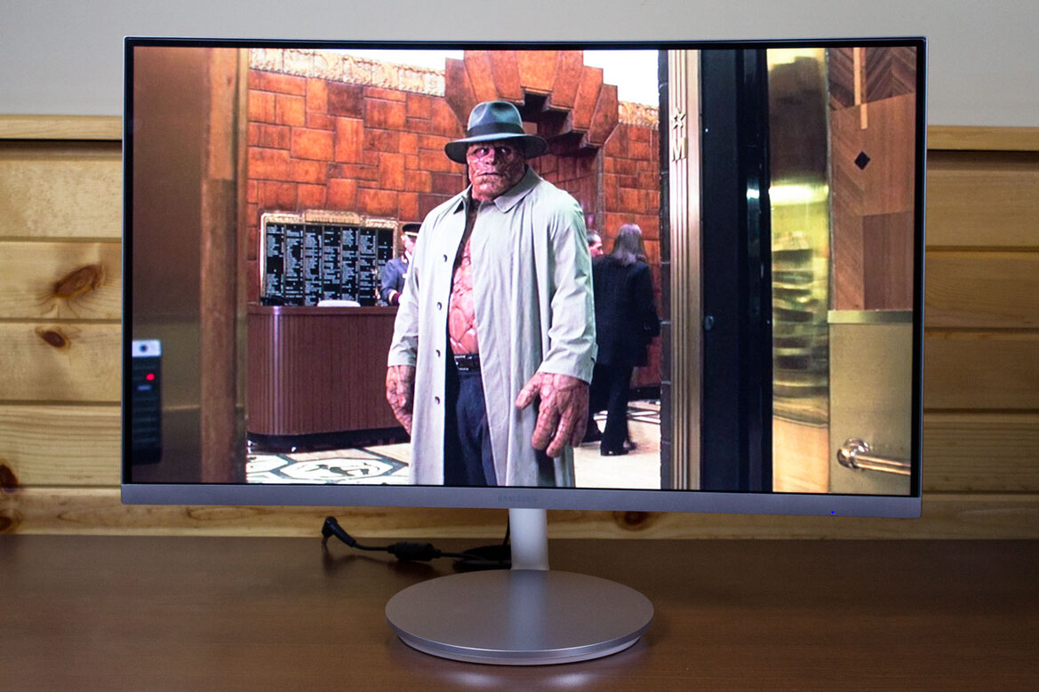Samsung CF591 Curved Monitor Review