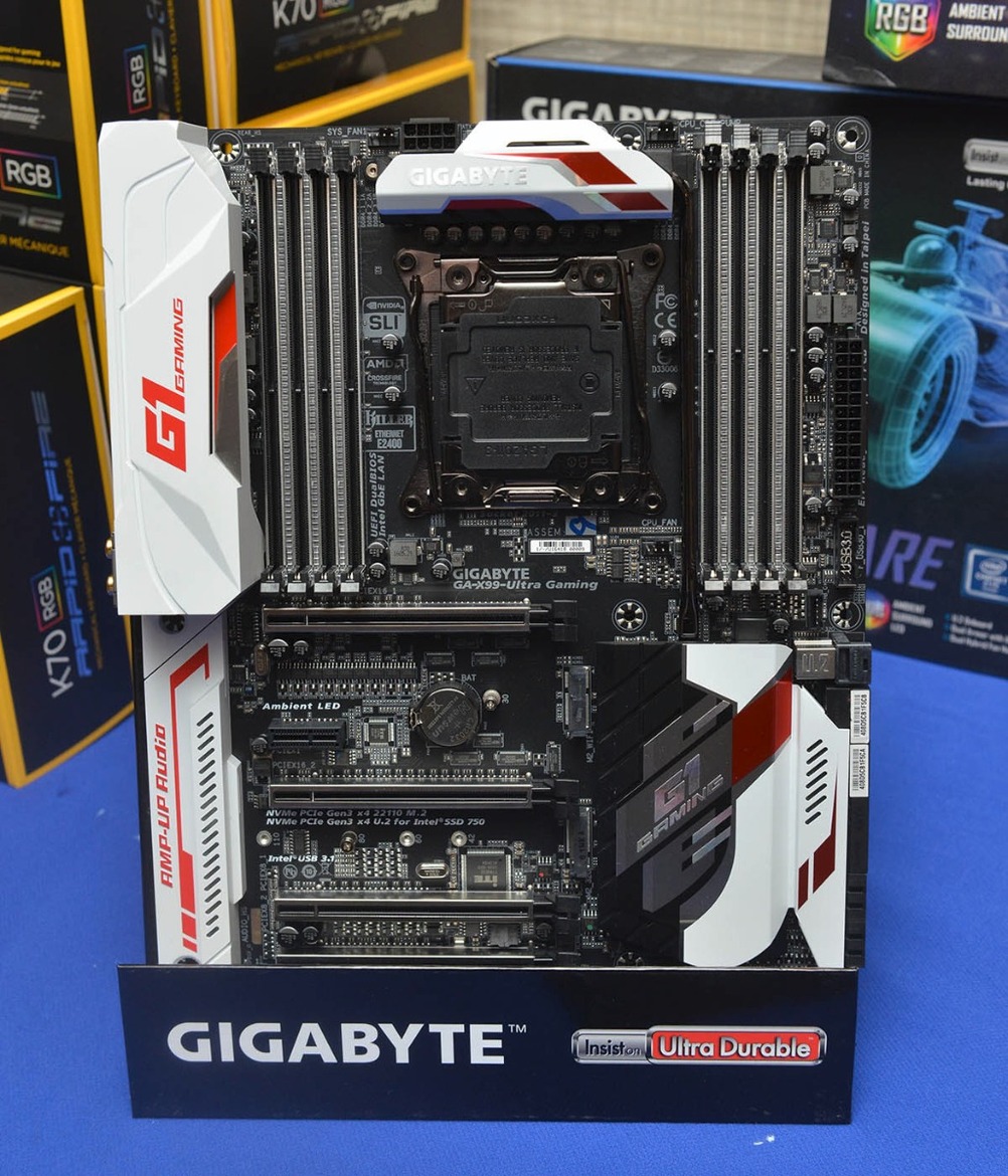 Gigabyte, Intel And Corsair Enthusiast PC Components Summit Highlights