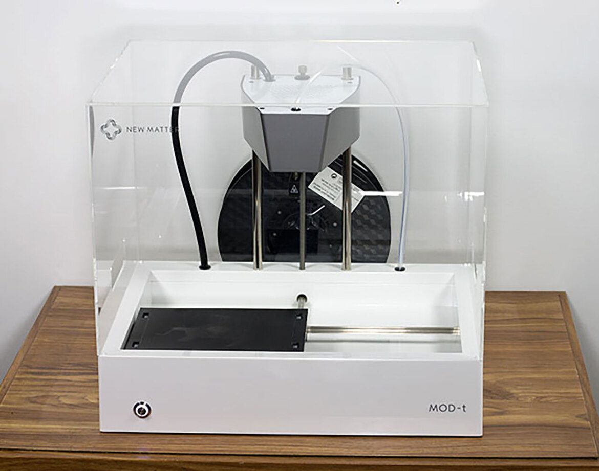 New Matter MOD-t 3D Printer Review: Low Cost, User-Friendly Creation