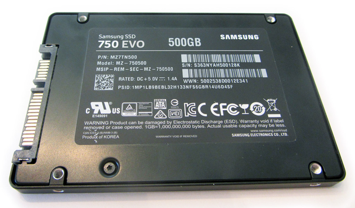 Samsung SSD 750 EVO SATA Solid State Drive Review
