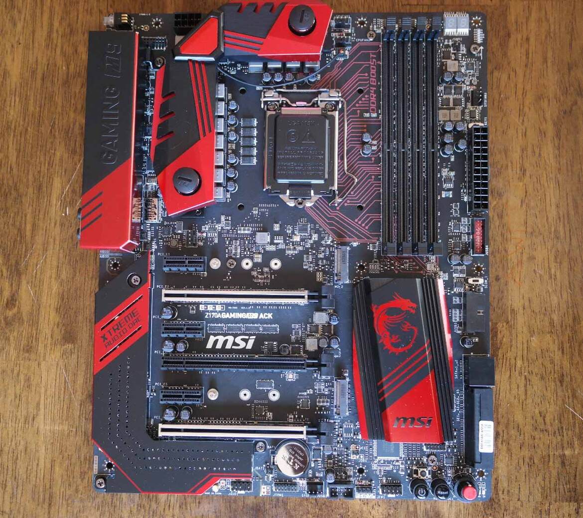 MSI Z170A Gaming M9 ACK Motherboard Review: Sharp Dressed, Feature Packed 