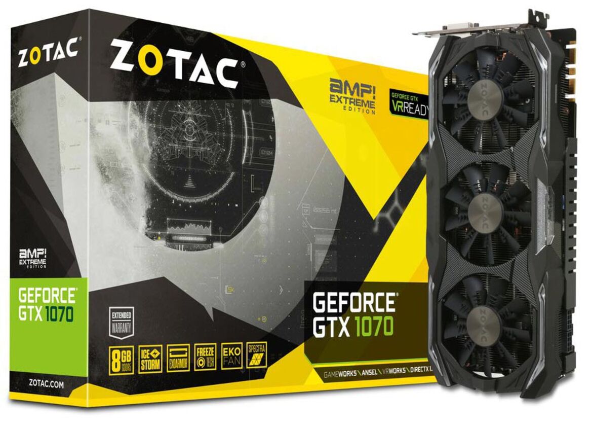 ZOTAC GeForce GTX 1070 AMP! Extreme Review