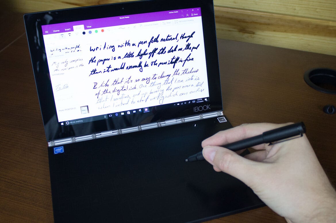 Lenovo Yoga Book Review: A 2-In-1 With A Trick