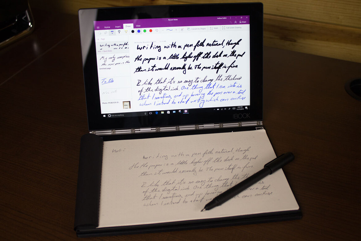 Lenovo Yoga Book Review: A 2-In-1 With A Trick