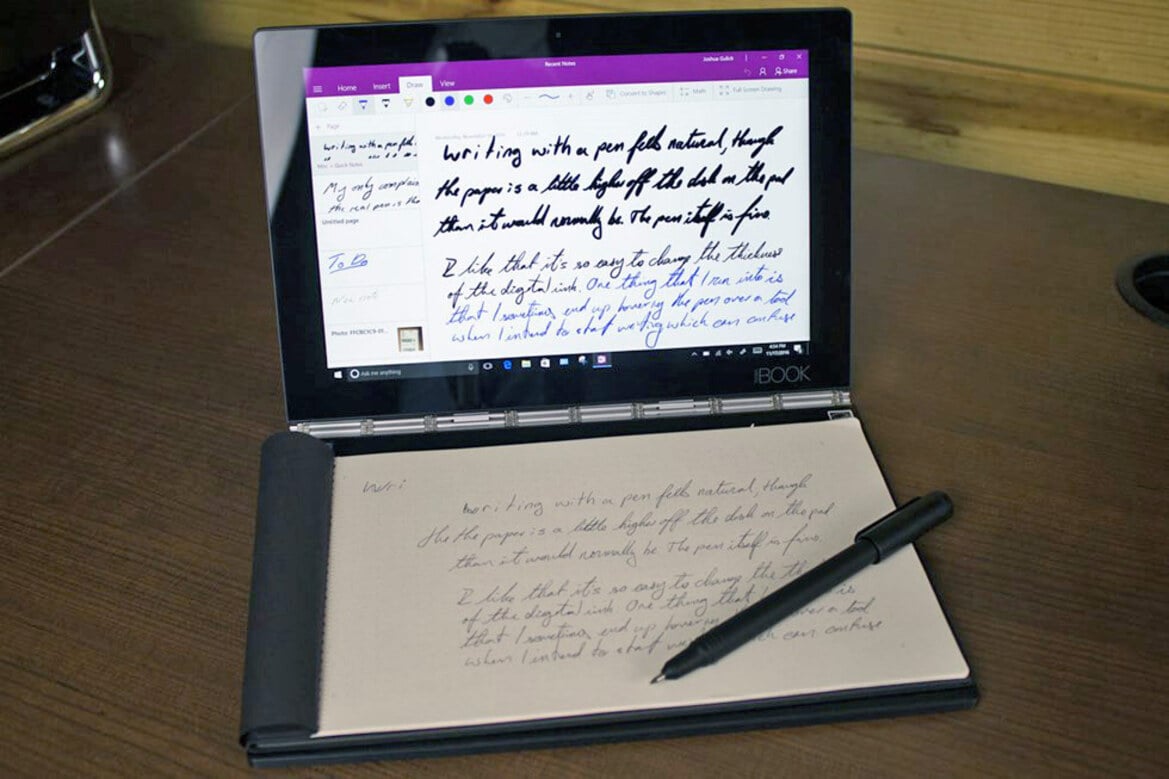 Lenovo Yoga Book Review: A 2-In-1 With A Trick