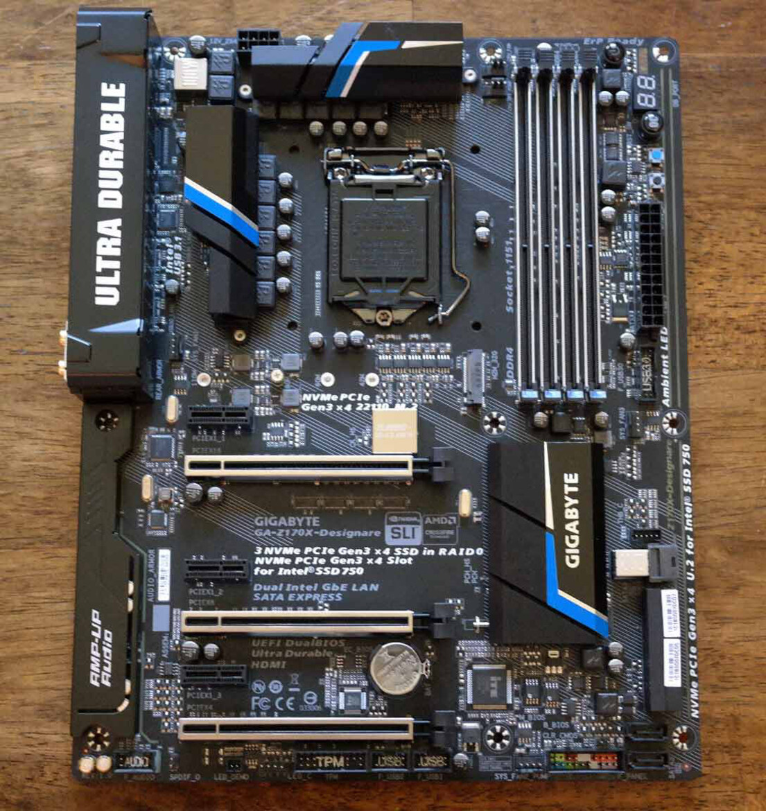 Gigabyte Z170X-Designare Motherboard Review: Affordable, High-Tech, Great Performance