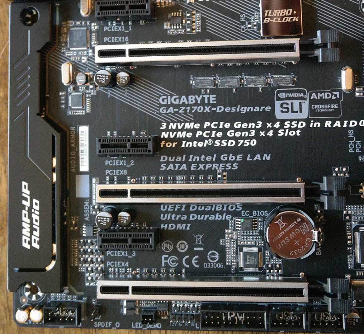 Gigabyte Z170X-Designare Motherboard Review: Affordable, High-Tech, Great Performance