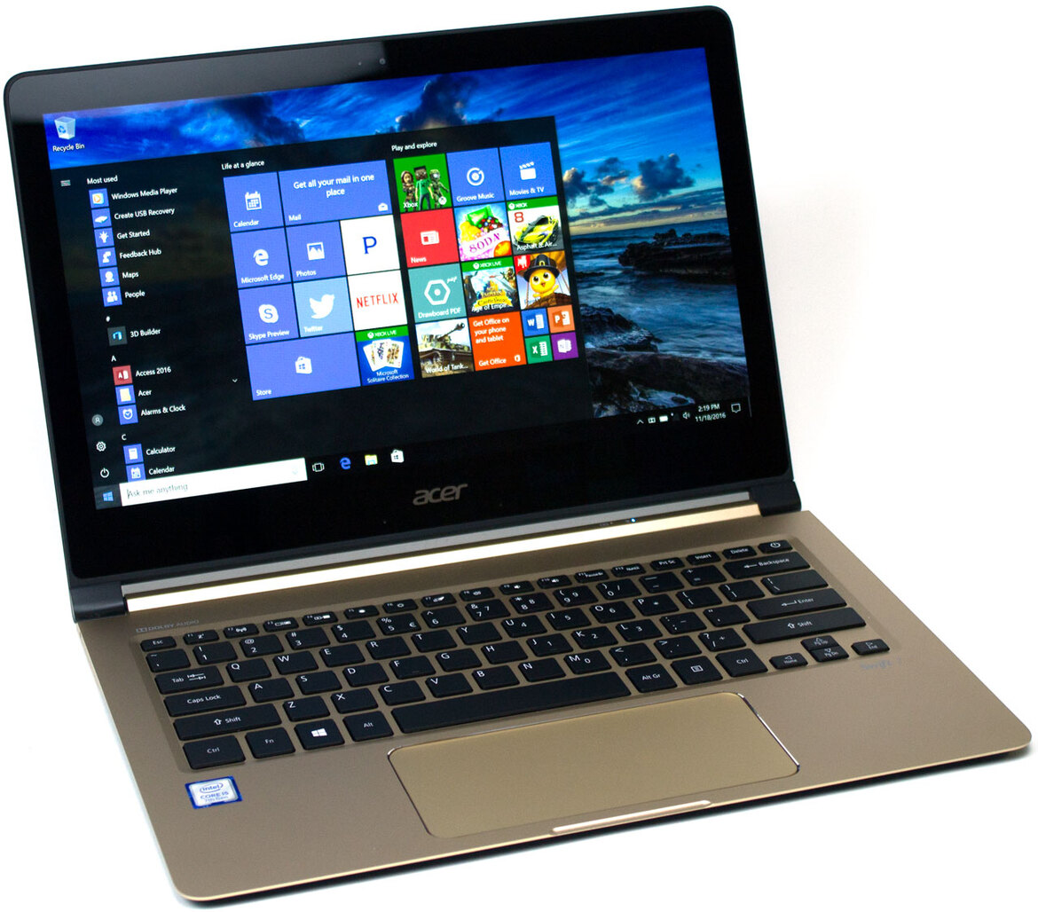 Acer Swift 7 Review: A Thin, Sleek, Kaby Lake Powered Ultrabook