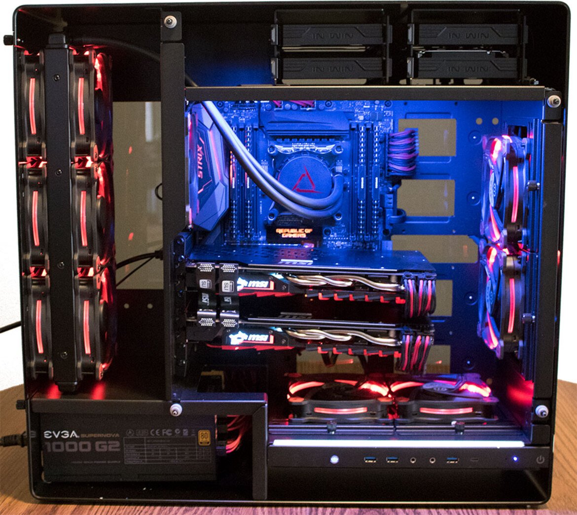 Cybertron CLX Ra System Review: A Luxury Dual GTX 1080 Killer Gaming Rig