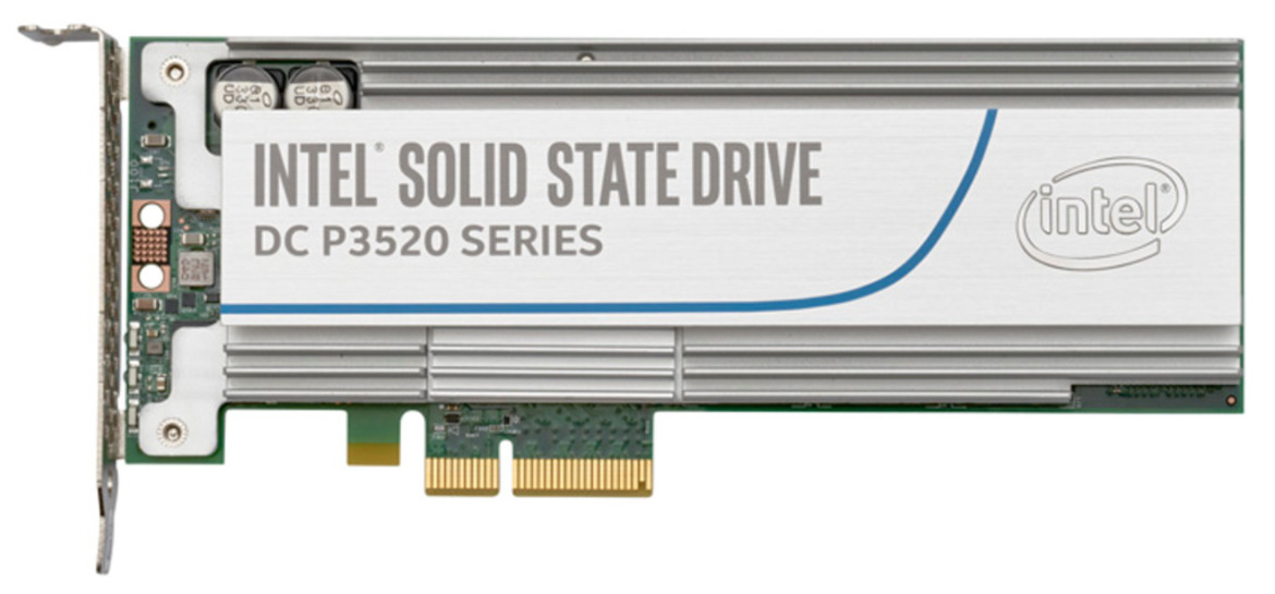 Intel SSD DC P3520 Series NVMe PCIe Enterprise Solid State Drive Review