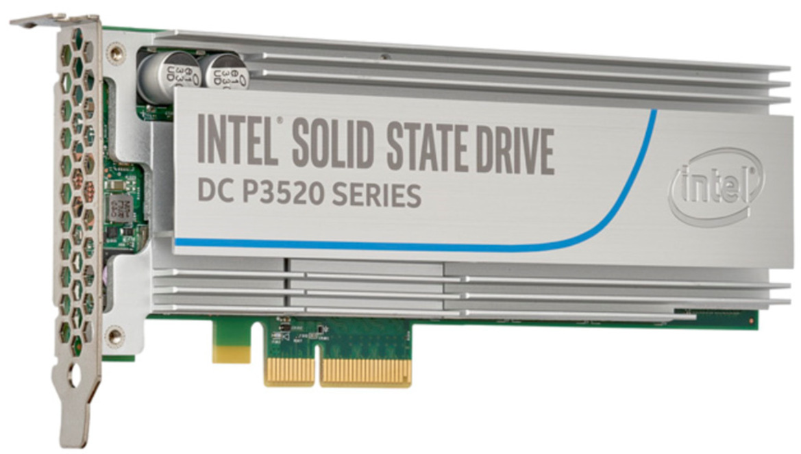 Intel SSD DC P3520 Series NVMe PCIe Enterprise Solid State Drive Review
