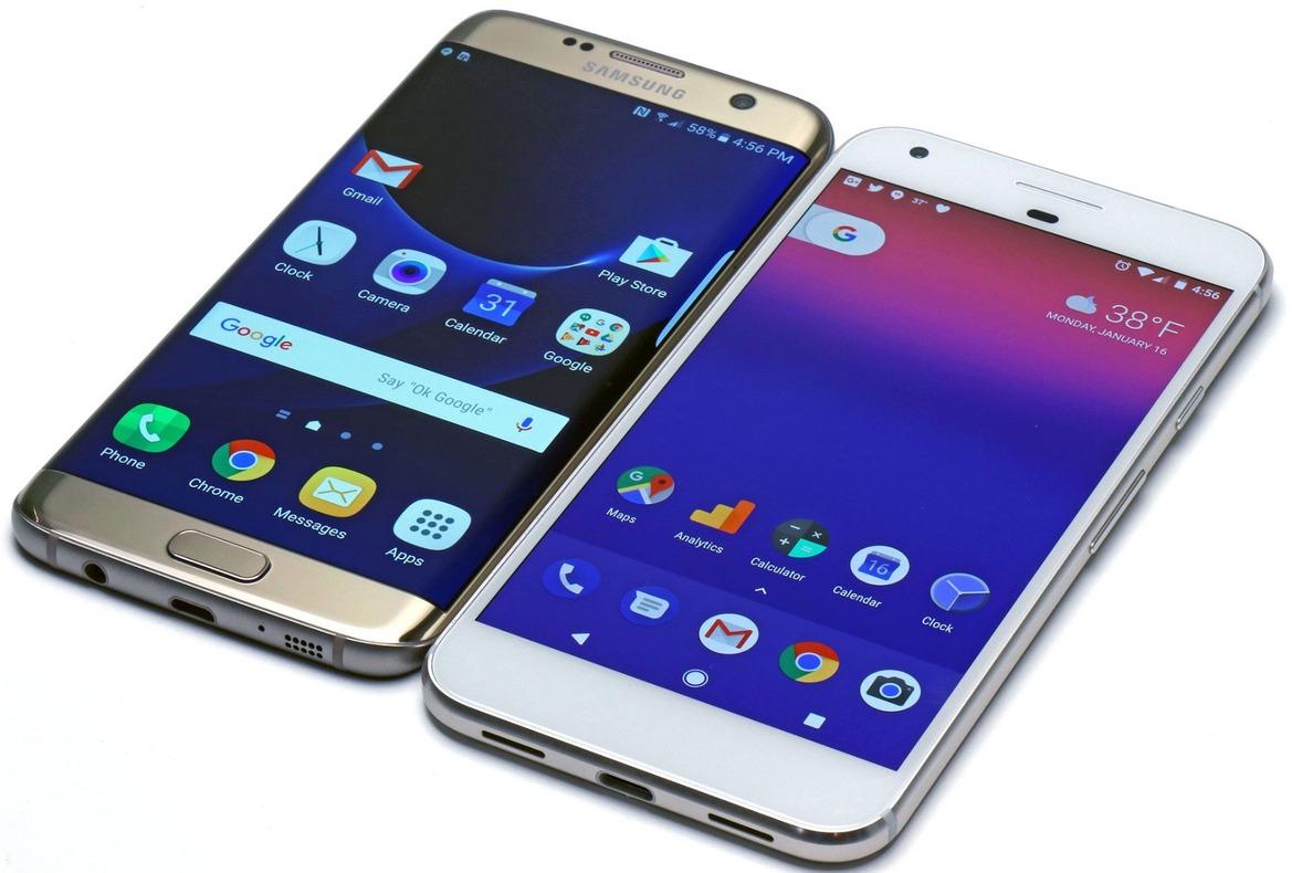 Google Pixel XL Vs. Samsung Galaxy S7 Edge: 6 Weeks With Android Nougat Purity