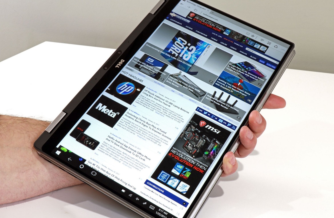 Benchmarking Intel Kaby Lake-Y With Dell's XPS 13 2-in-1