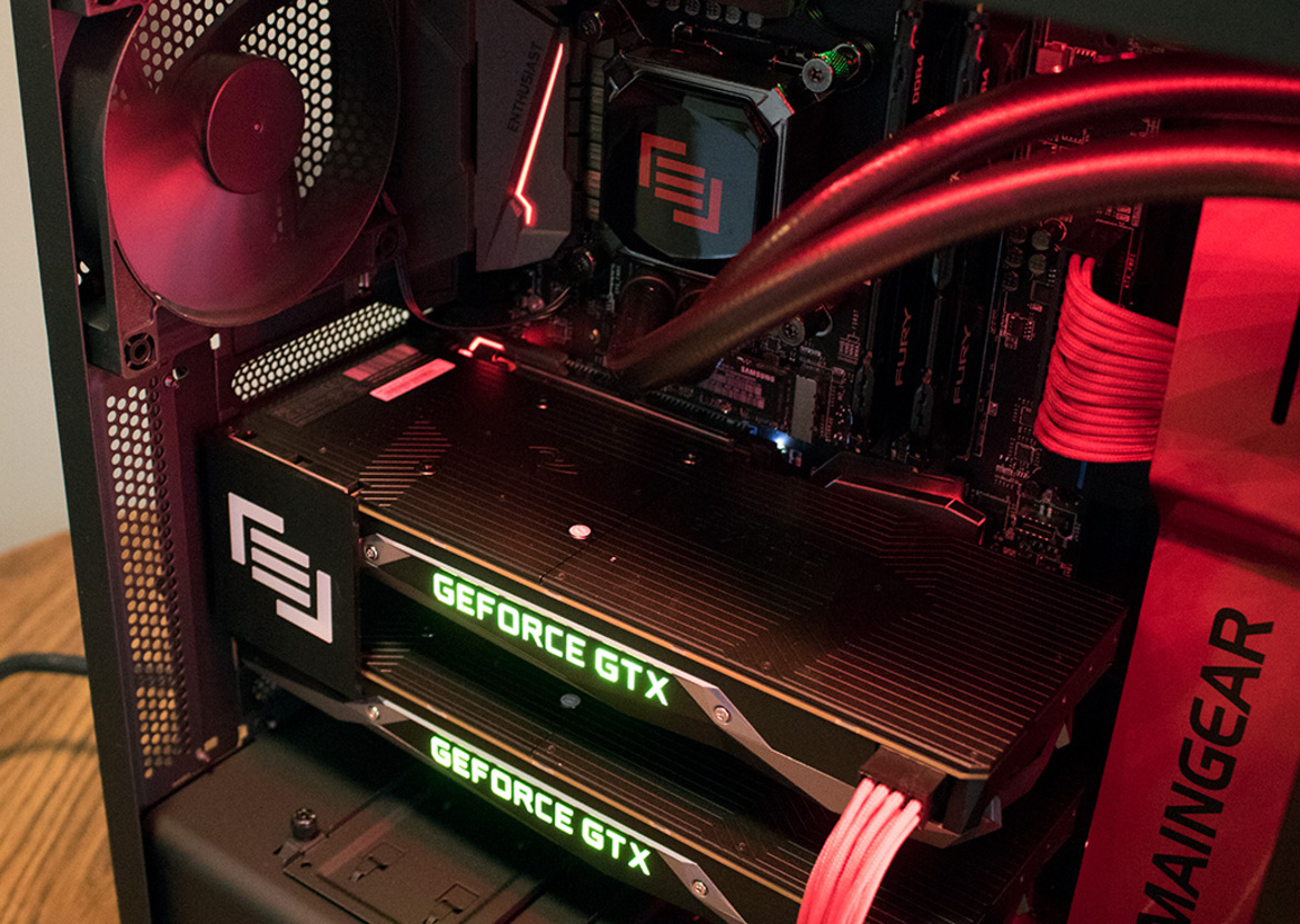 Maingear Vybe Review: Dual GTX 1070s And Kaby Lake Cranked To 5GHz