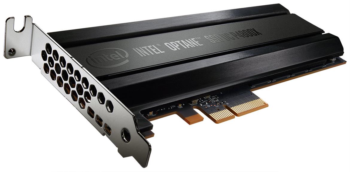 Intel Optane SSD DC P4800X With 3D Xpoint Memory Debuts Ultra-Low Latency Storage, New Memory Tier
