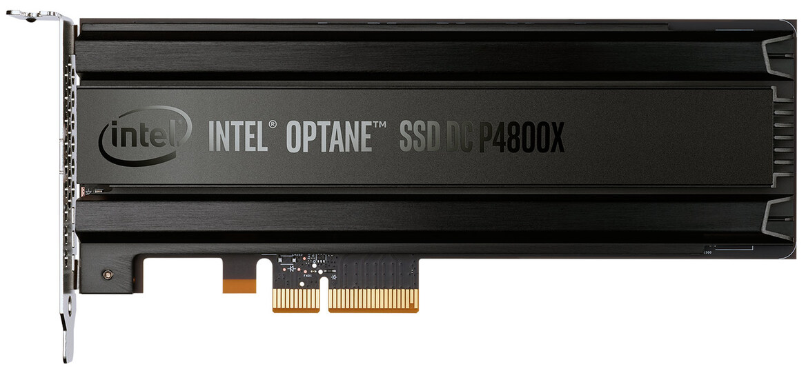 Intel Optane SSD DC P4800X With 3D Xpoint Memory Debuts Ultra-Low Latency Storage, New Memory Tier