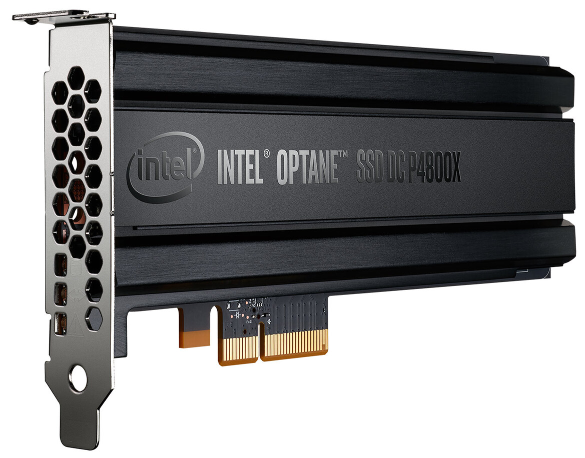 Intel Optane SSD DC P4800X With 3D Xpoint Memory Debuts Ultra-Low Latency Storage, New Memory Tier