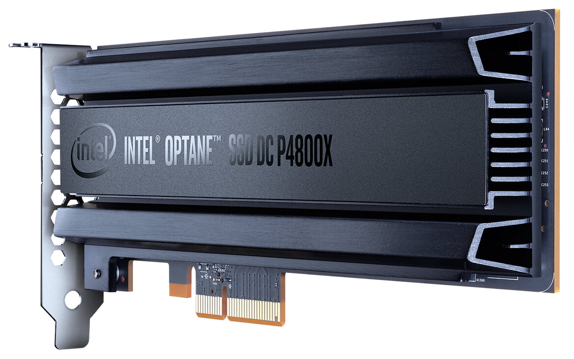Intel Optane SSD DC P4800X With 3D Xpoint Memory Debuts Ultra-Low Latency Storage, New Memory Tier
