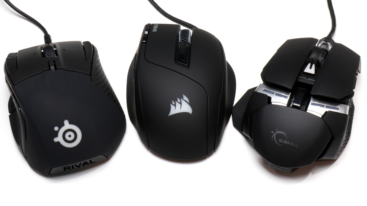 Gaming Mouse Roundup: Corsair Sabre RGB, G.Skill RIPJAWS MX780, SteelSeries Rival 500