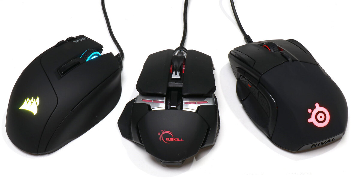 Gaming Mouse Roundup: Corsair Sabre RGB, G.Skill RIPJAWS MX780, SteelSeries Rival 500