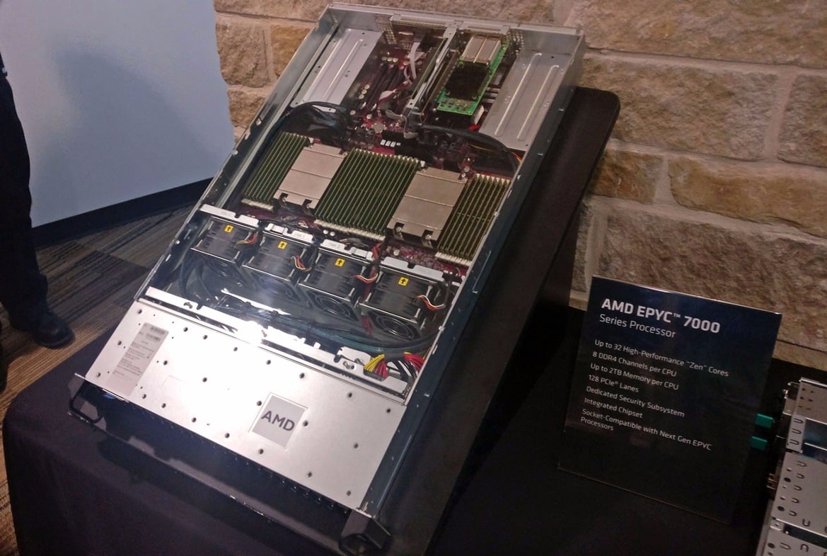 AMD Unveils EPYC 7000 Series Processors And Platform To Take On Intel In the Data Center