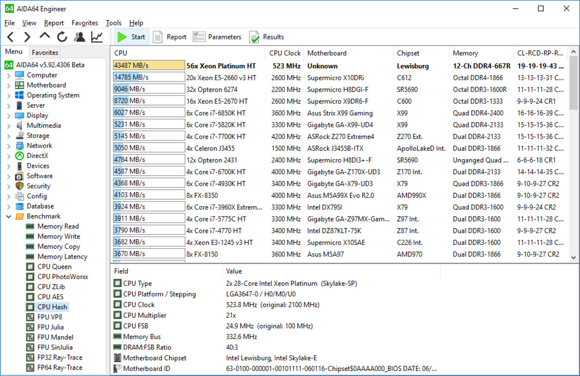 Intel Xeon Scalable Debuts: Dual Xeon Platinum 8176 With 112 Threads Tested