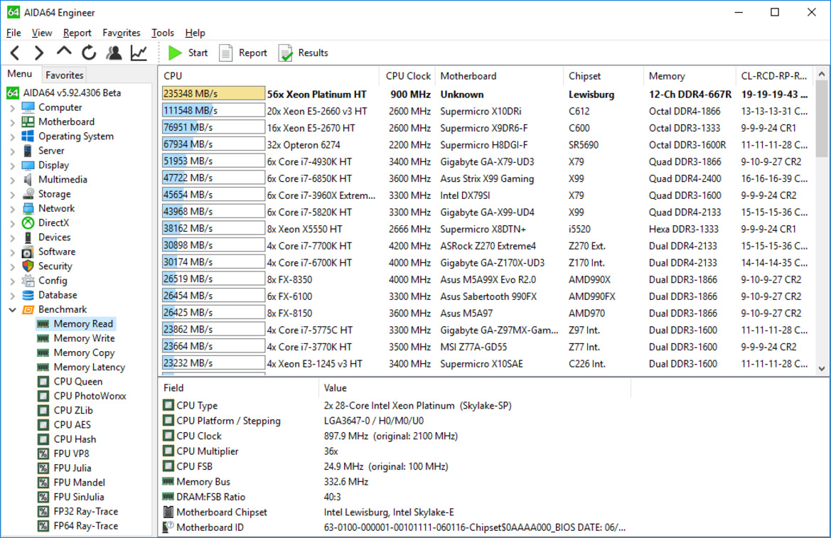 Intel Xeon Scalable Debuts: Dual Xeon Platinum 8176 With 112 Threads Tested