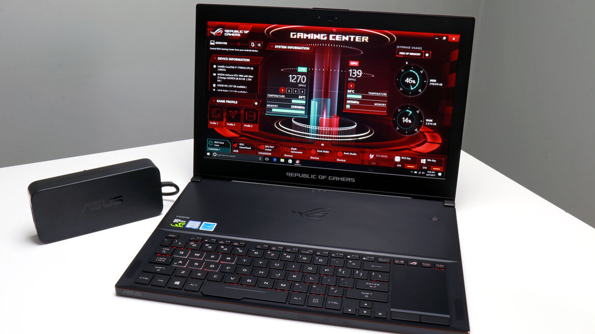 ASUS ROG Zephyrus GX501 Review: A Thin, Powerful Max-Q Gaming Laptop
