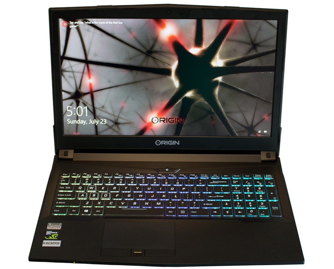 Origin PC EON15-S Review: A Svelte, Sensibly-Priced Gaming Laptop
