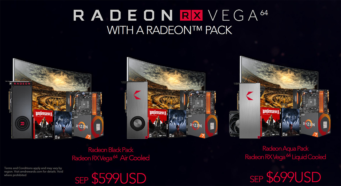 AMD Radeon RX Vega Unveiled With 8GB HBM2, Up To 27.5 TFLOPs, Starting At $399