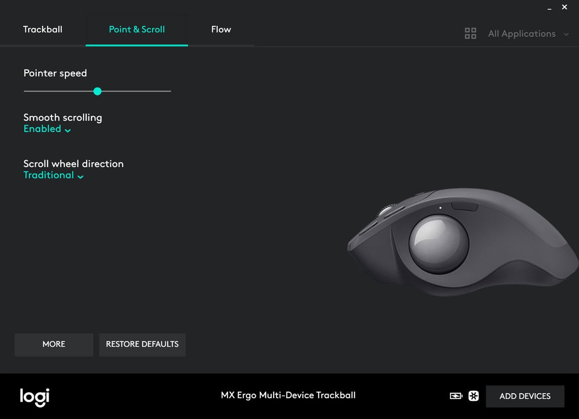 Logitech MX Ergo Wireless Trackball Review: Untethered, Precision Mousing