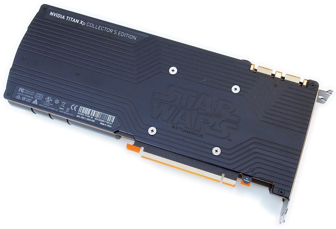 NVIDIA Star Wars TITAN Xp Collector's Edition Review: The GeForce Is Strong With This One