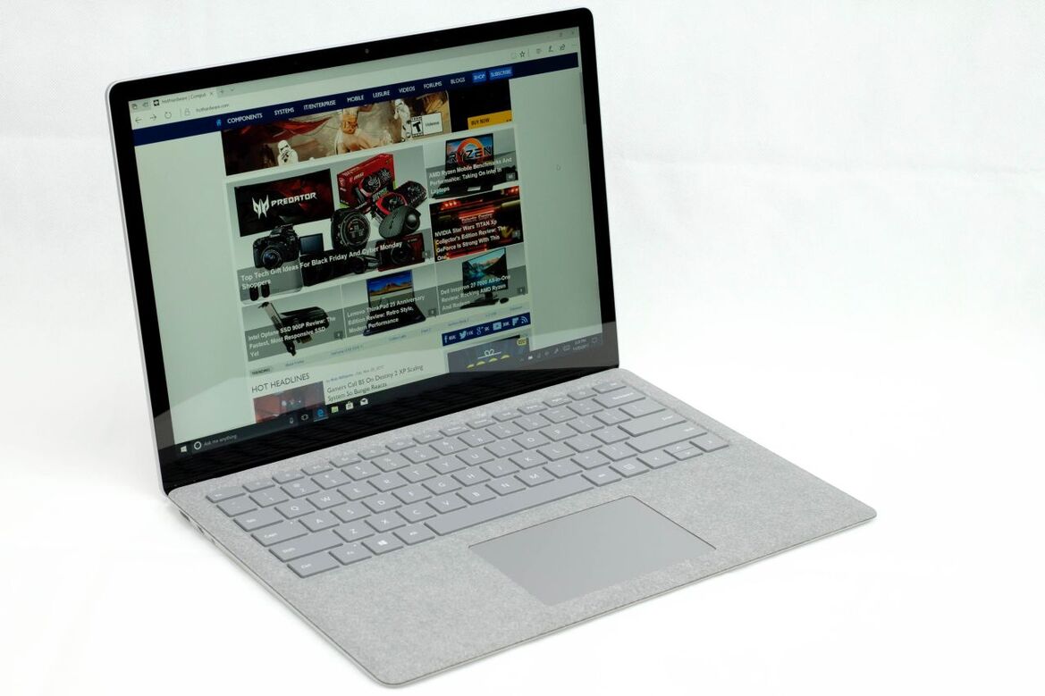 Microsoft Surface Laptop Review: Plush, Premium Design In A Competitive Category