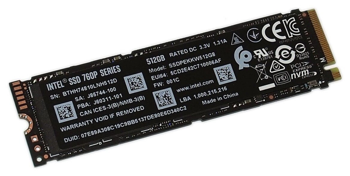 Intel SSD 760P Review: Higher Performance, Lower Cost NVMe Storage