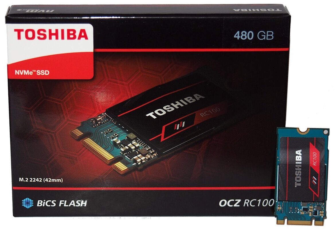 Toshiba OCZ RC100 SSD Review: Tiny, Affordable NVMe Storage