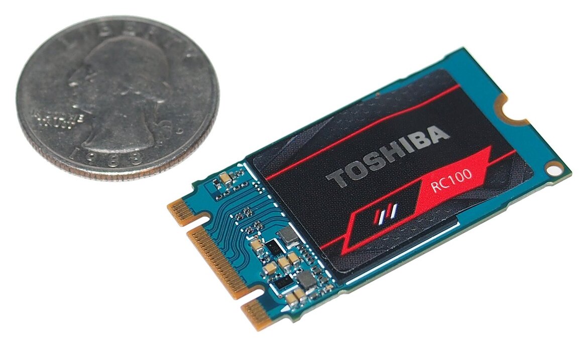 Toshiba OCZ RC100 SSD Review: Tiny, Affordable NVMe Storage
