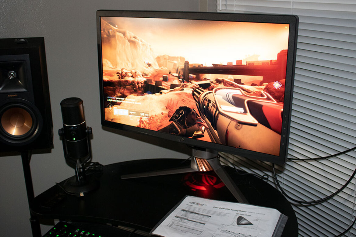 ASUS ROG Swift PG27UQ Monitor Review: Glorious 4K HDR, 144Hz G-SYNC Gaming