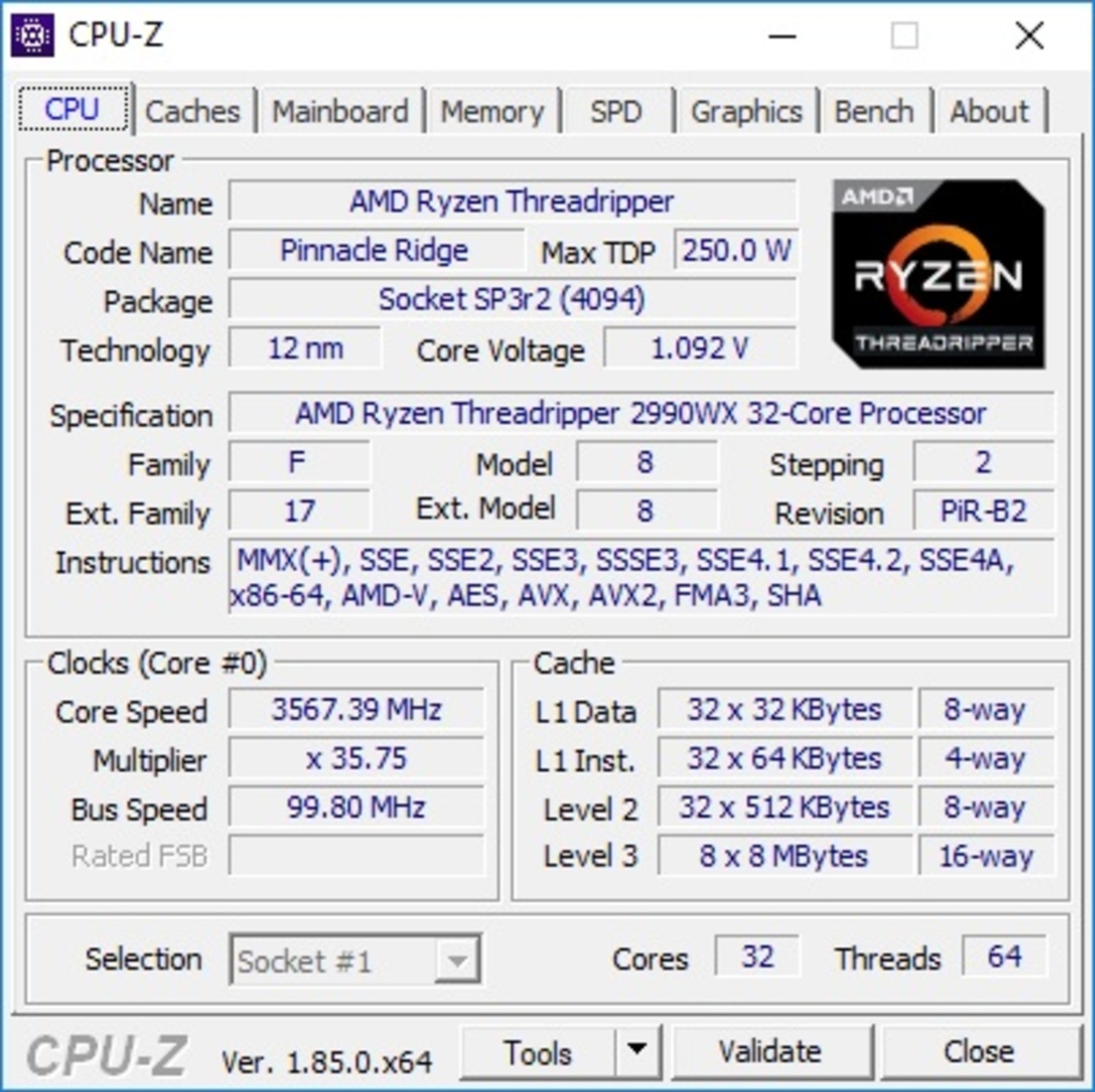 AMD 2nd Gen Ryzen Threadripper 2950X And 2990WX Review: Beastly Zen+ Many-Core CPUs