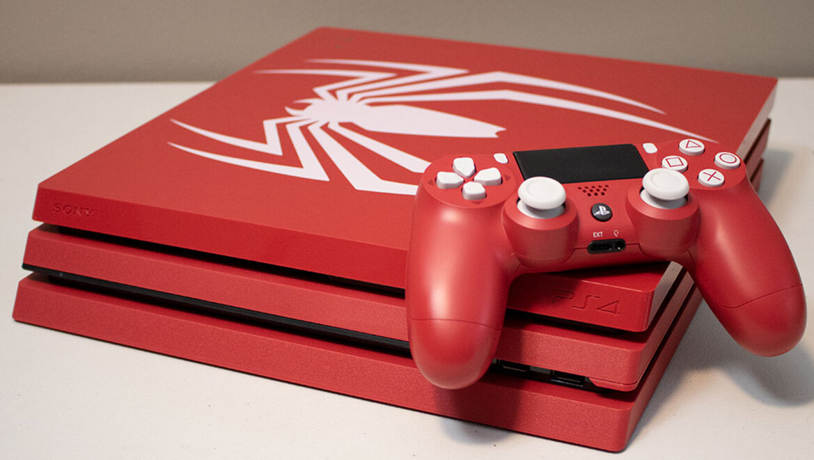 Sony PlayStation 4 Pro 1TB Marvel Spider-Man Limited Edition Console Unboxed