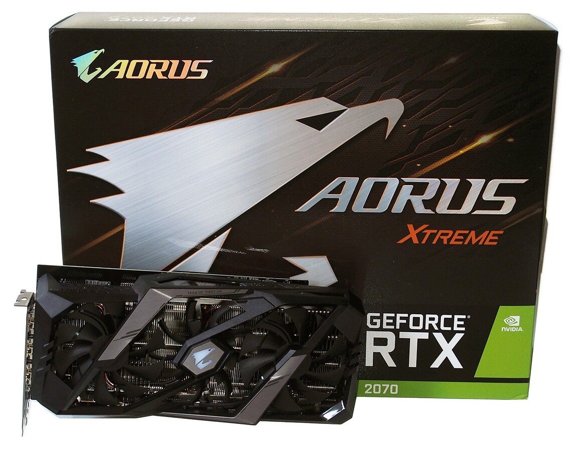 Gigabyte Aorus GeForce RTX 2070 Xtreme Review: Overclocked, Custom Outputs