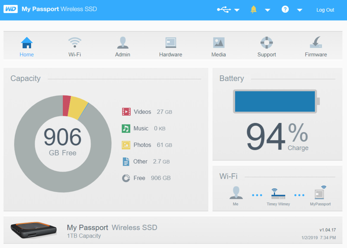 WD My Passport Wireless SSD Review: Network Storage On The Go