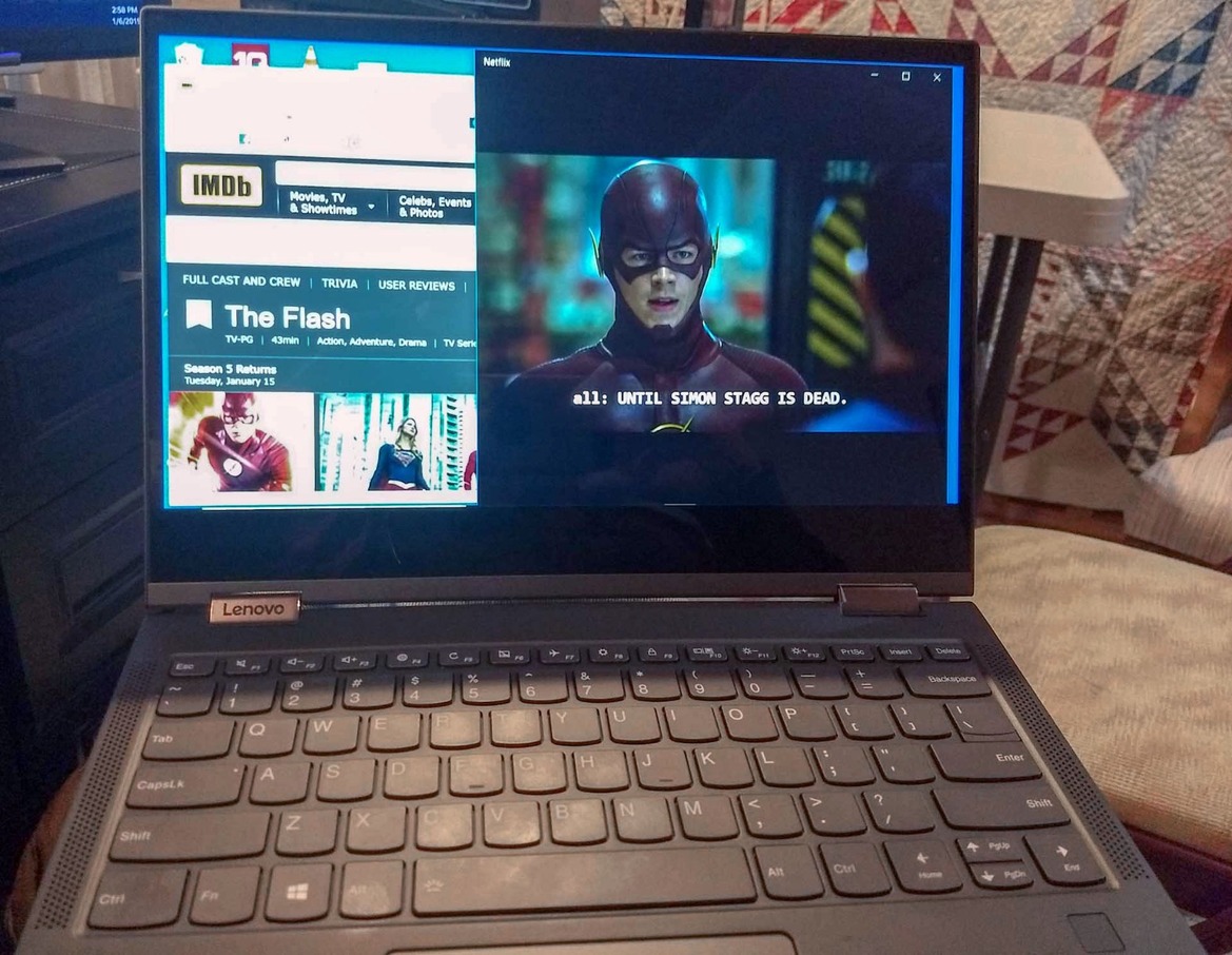 Lenovo Yoga C630 Review: Big Battery Life, Always Connected