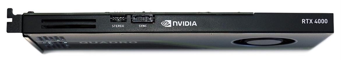 NVIDIA Quadro RTX 4000 Review: Turing Powered Pro Graphics