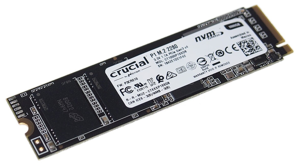Crucial P1 SSD Review: Nimble NVMe Storage For Pennies Per Gig
