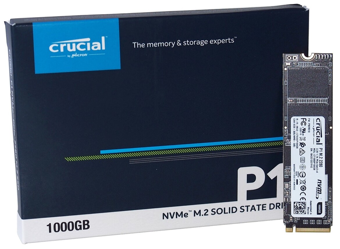 Crucial P1 SSD Review: Nimble NVMe Storage For Pennies Per Gig