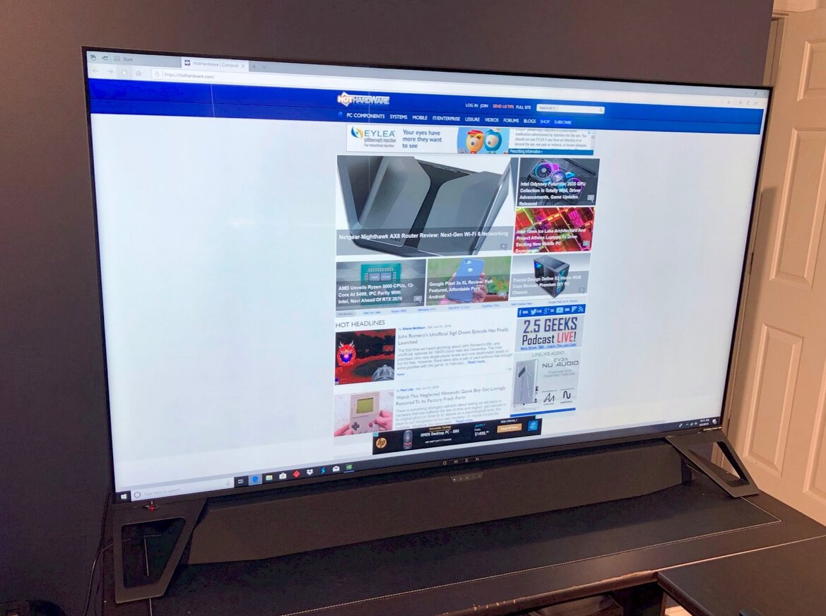 HP Omen X Emperium 65 Review: Massive 144Hz 4K G-SYNC Gaming