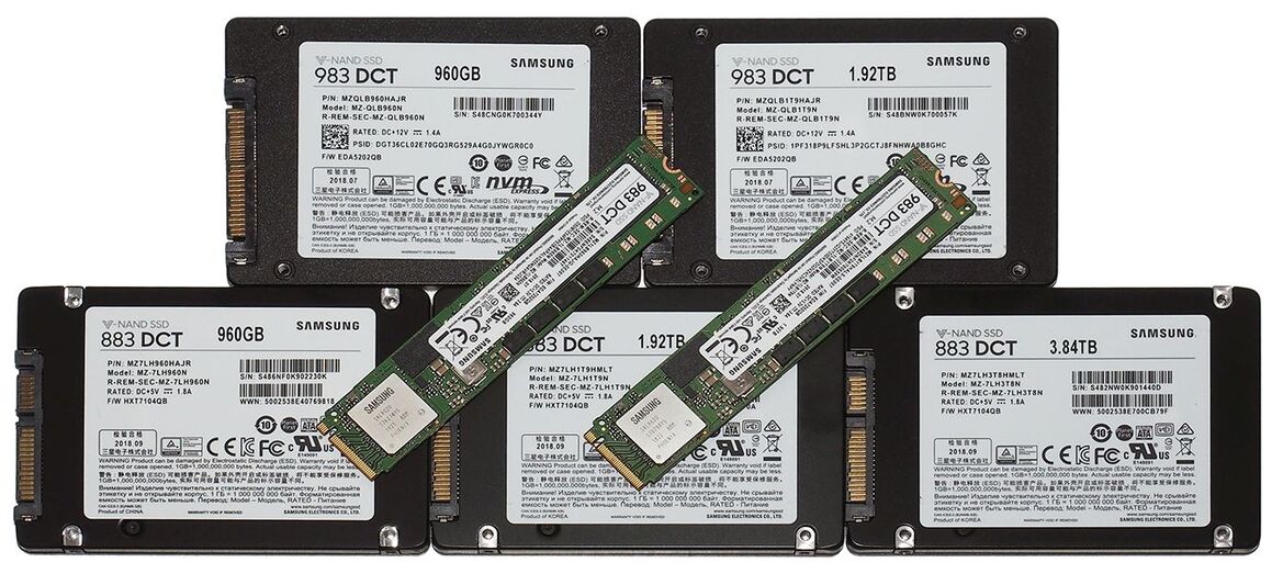 Samsung 883 And 983 DCT SSD Review: Enterprise Class Storage At Consumer Prices