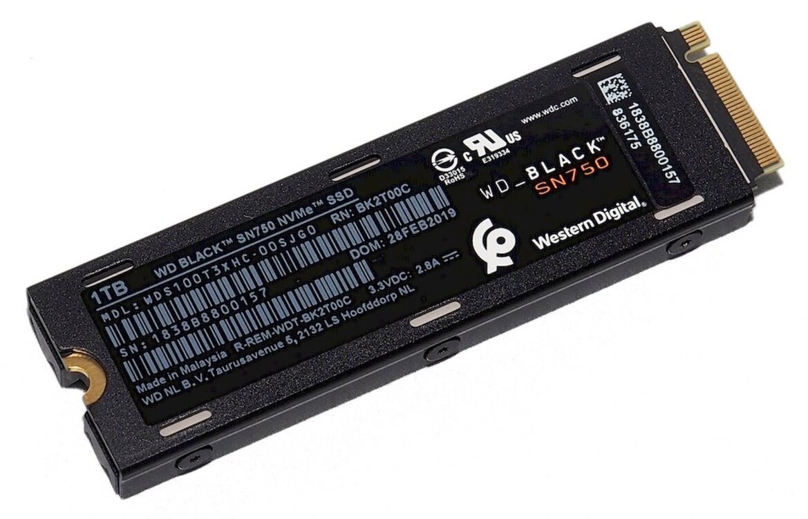 WD Black SN750 NVMe Heatsink SSD Review: Speedy And Cool