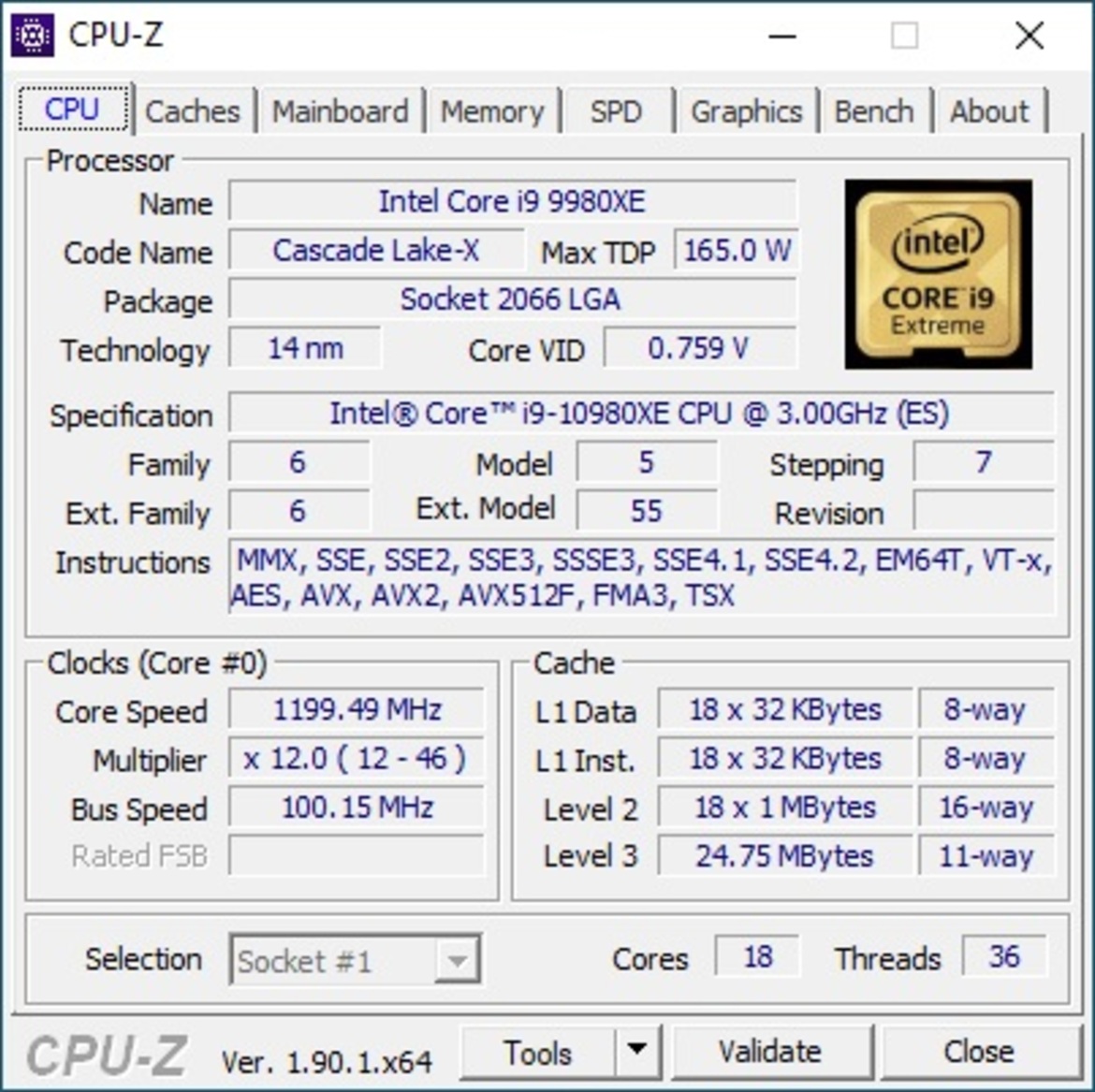 Intel Core i9-10980XE Review: 18-Core Cascade Lake-X Battles AMD [Updated]